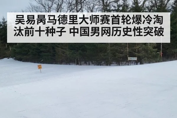 吴易昺马德里大师赛首轮爆冷淘汰前十种子 中国男网历史性突破